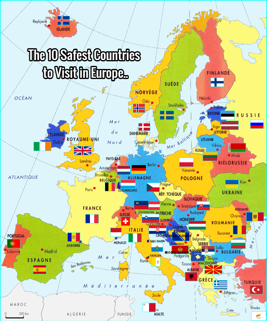 You are currently viewing The Top 5 Safest Countries in Europe